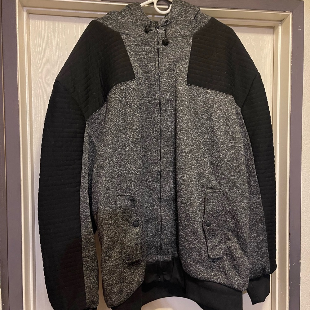 Men’s Brooklyn laundry 4X Sherpa lined zip up
